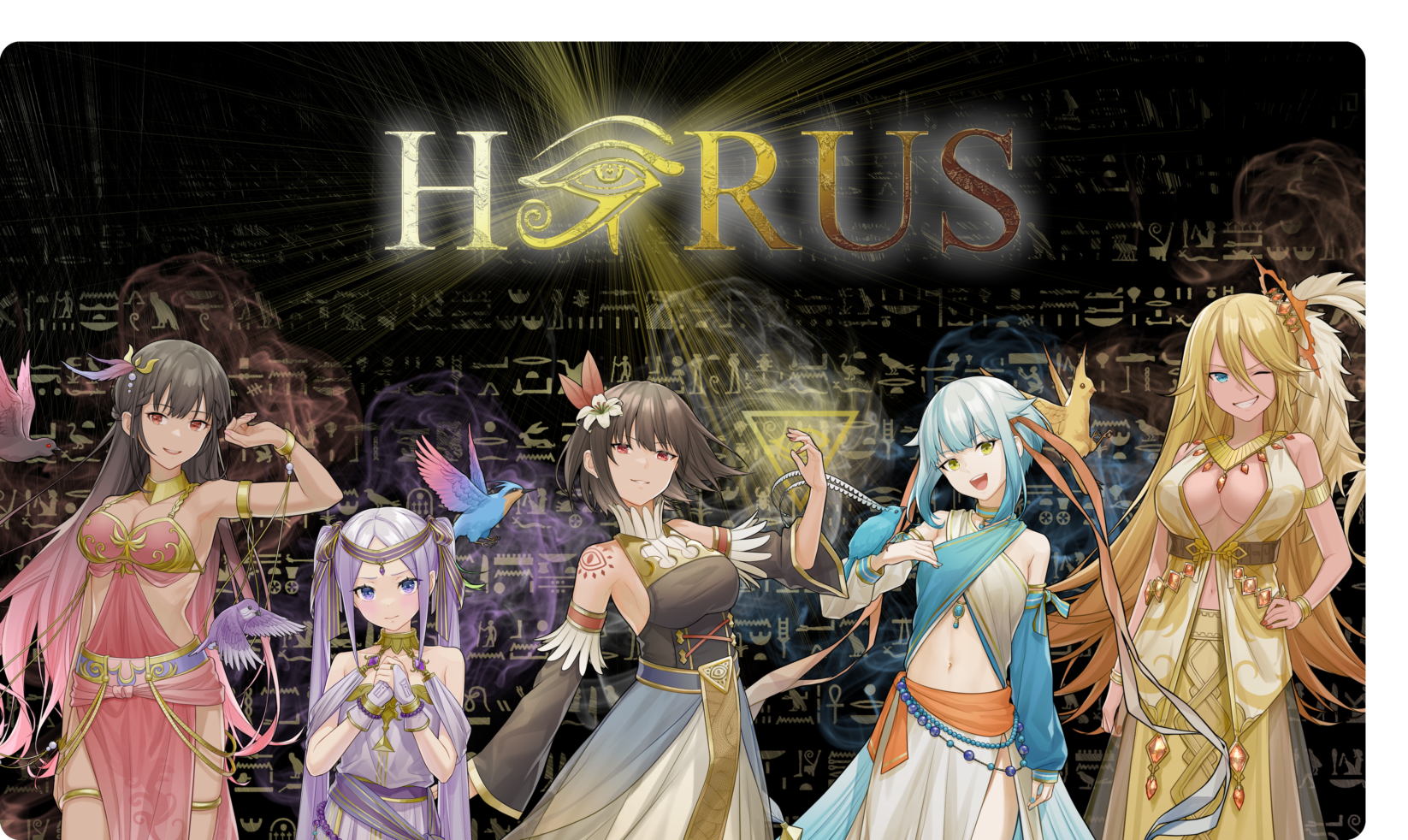 オリジナルプレイマット全員集合